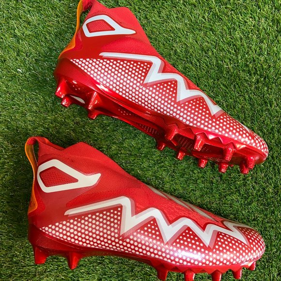 Adidas Freak Ultra 22 Primeknit Red White Football Cleats Men Size 14 GZ0467 NEW main image 4
